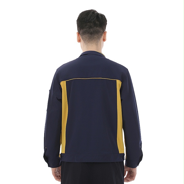 夏季长袖速干透气工作服套装定制