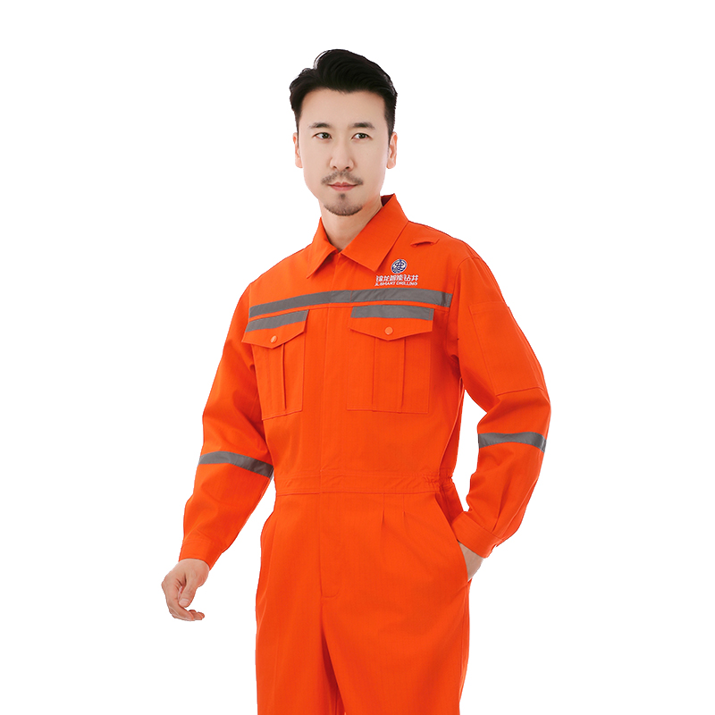 阻燃防静电连体服工作服定制