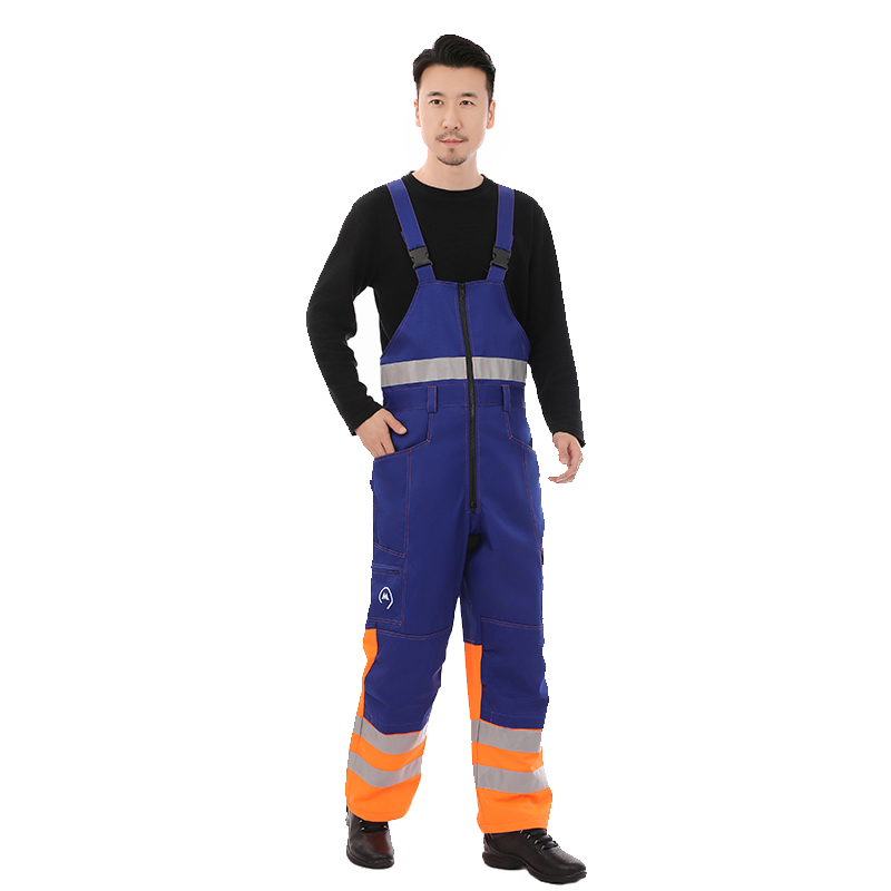 夏季背带裤连体裤抗油拒水工作服吊带裤工装