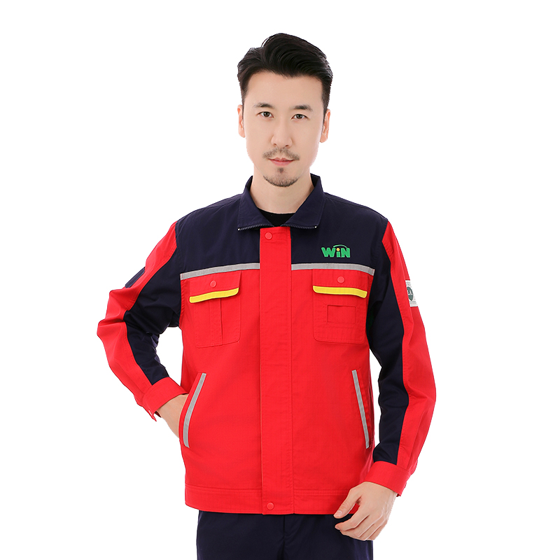 简约春秋工装防静电工作服套装定制