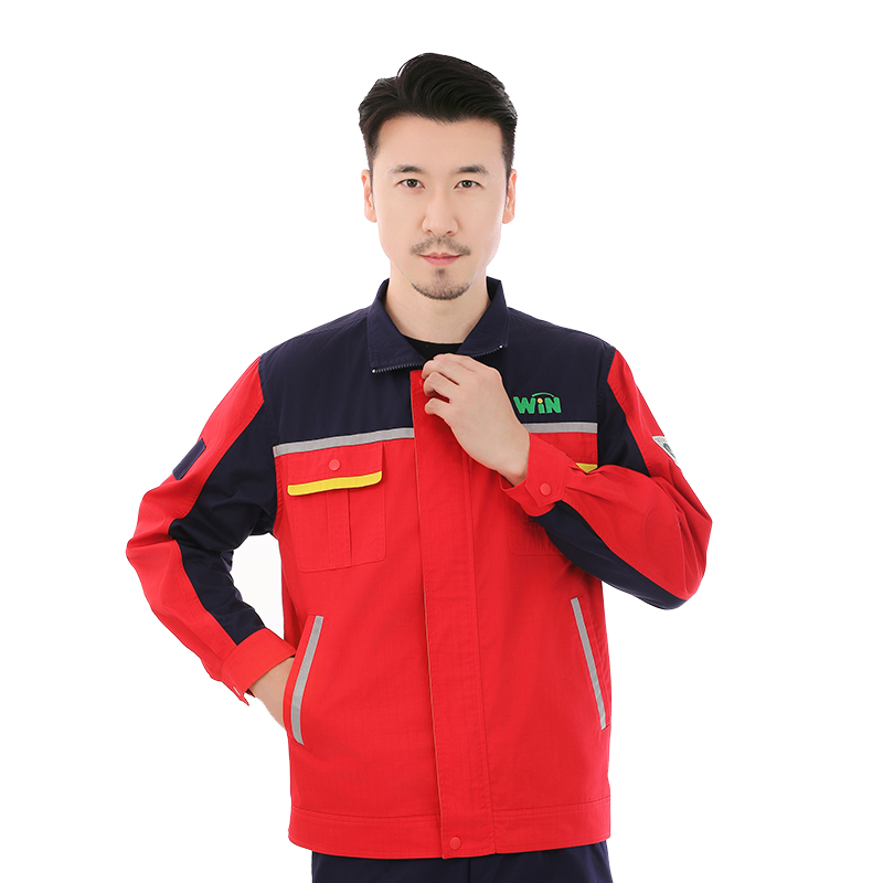 简约春秋工装防静电工作服套装定制