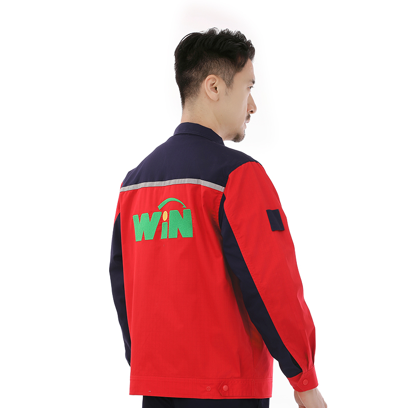 简约春秋工装防静电工作服套装定制