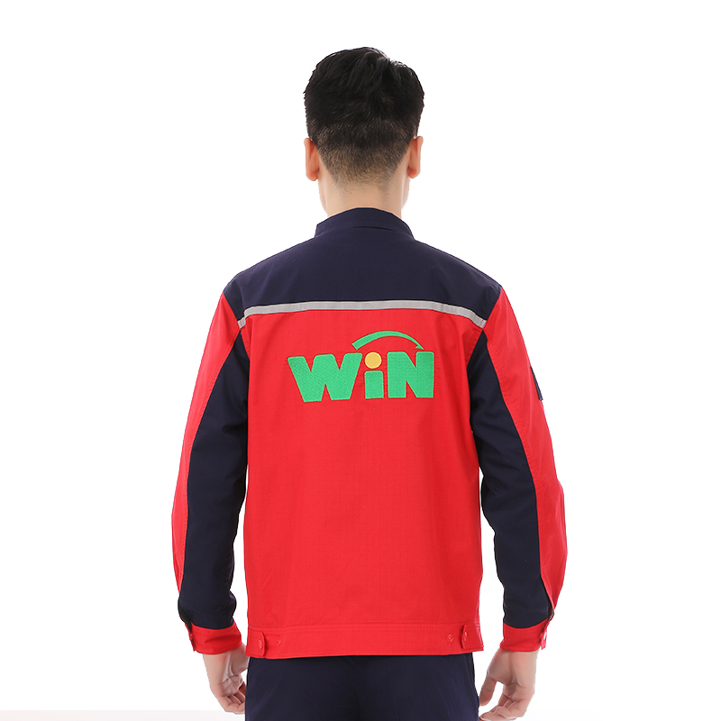 简约春秋工装防静电工作服套装定制